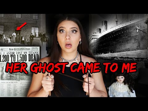 SHE DlED ON THE TITANIC... (ASKING MY HAUNTED DOLL IF SHE REMEMBERS)