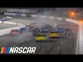 Entire field wrecks on overtime restart at Martinsville | NASCAR