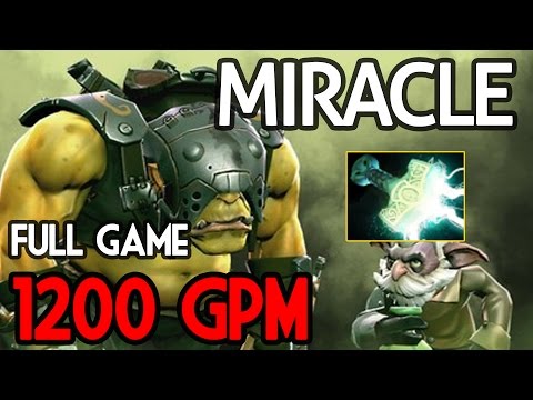 Miracle- Dota 2 : Alchemist Vol.8 - [Middle] Machine farm 1k2 GPM