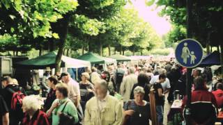 preview picture of video 'Internationaler Flohmarkt im Schloßpark Bad Bentheim'