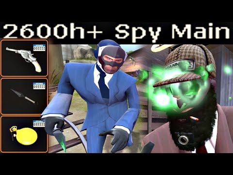 Kraze is Back!????2600h+ Spy Main Experience (TF2 Gameplay)