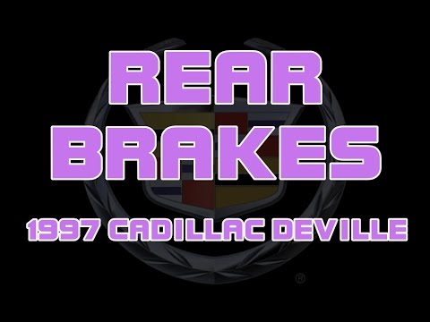 ⭐ 1997 Cadillac Deville - Rear Brakes - Broken Brake Line