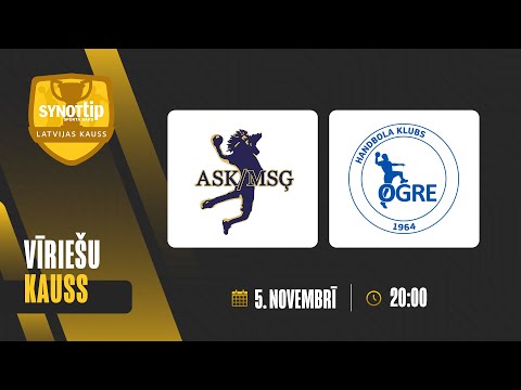 ASK/MSĢ 🆚 HK Ogre | 1. posms | Latvijas SynotTip kauss 25/26