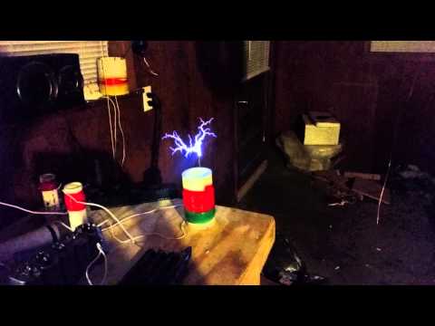 Vhf tube coil, 5mhz.