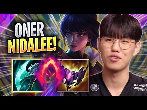 ONER TRIES NIDALEE WITH NEW BUFFS! - T1 Oner Plays Nidalee JUNGLE vs Sylas! | Season 2023