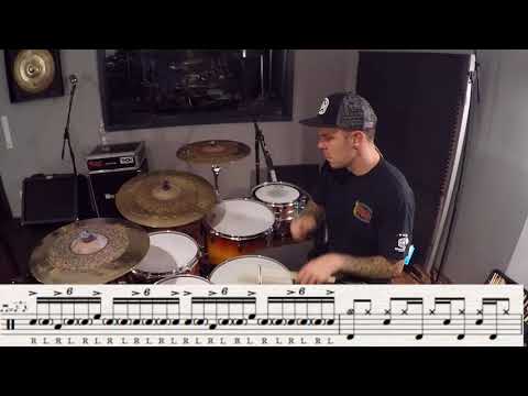 60 Second Drum Lesson | Sixtuplets Snare Tom Fill