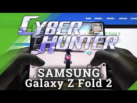 Cyber Hunter on Samsung Galaxy Z Fold 2 - Android Game Review