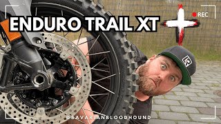 Testing the Mitas Enduro Trail XT + on Single Trail | BMW R 1300 GS Off-Road