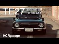 PV HCR Garage TE27 TOYOTA SPRINTER TRUENO Classic Japanese Car トヨタ スプリンタートレノ