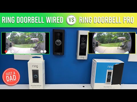 Ring Doorbell vs Ring Video Doorbell Pro Wired COMPARISON