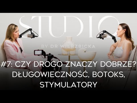 #7:Czy drogo to dobrze?Długowieczność, botoks itp~dr Agnieszka Cieślikowska  x dr Izabela Wierzbicka