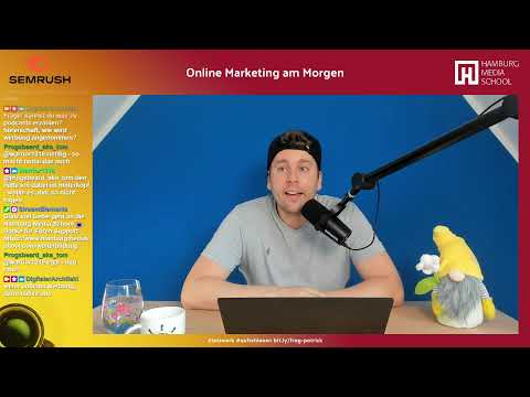 ONLINE MARKETING AM MORGEN I Folge 7 🌞 – der Livecast mit Patrick Klingberg auf twitch
