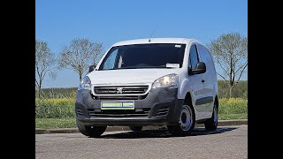 Peugeot PARTNER 1.6 3-Zits Airco Euro6! lastbil kassevogn < 3.5t | Billede 4 - Autoline
