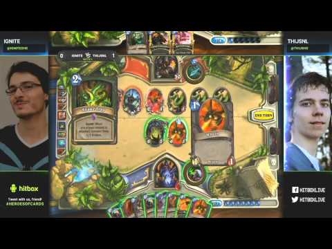 Ignite vs ThijsNL - Heroes of Cards #2 - Hearthstone