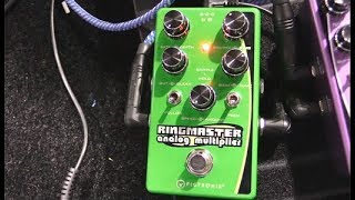 Video thumbnail for NAMM '18 - Pigtronix Ringmaster Analog Multiplier & Philsopher's Tone Germanium Gold Micro Demos by Premier Guitar