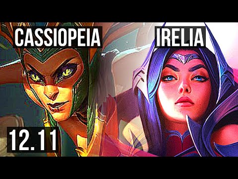 CASSIOPEIA vs IRELIA (TOP) | 12/2/11, 300+ games | KR Master | 12.11