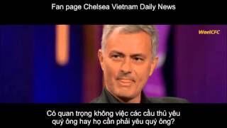 Cuộc phỏng vấn cuối cùng của HLV Jose Mourinho - Mourinho last interview (Vietsub)