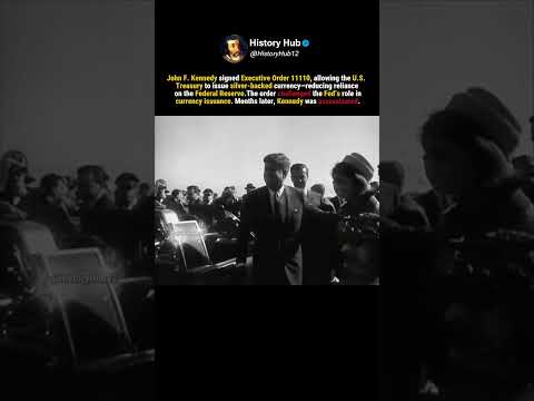 JFK Took on the Fed‼️🤯🇺🇸