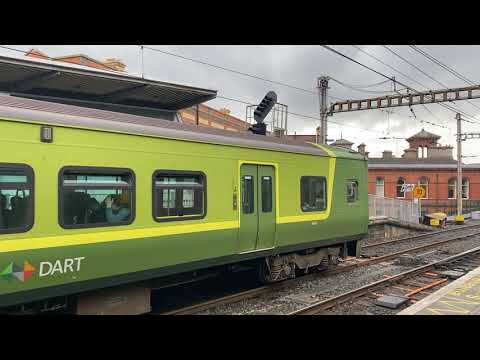 8600 Class DART Departing Dublin Connolly