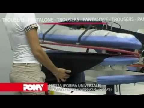 Utility Press CP/U - pressing trousers - stiro del pantalone.