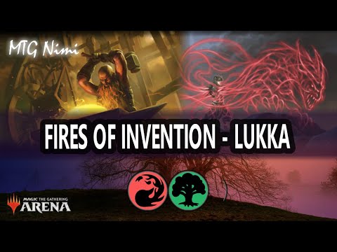Gruul Fires of Invention-Lukka Coppercoat Outcast | Explorer Gameplay | MTG Arena