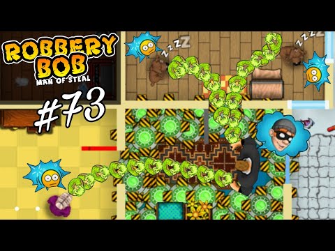 Robbery Bob Use 200 Rotten Donut - Use 200 Teleport Mine - Agent Costume Winter Part 73