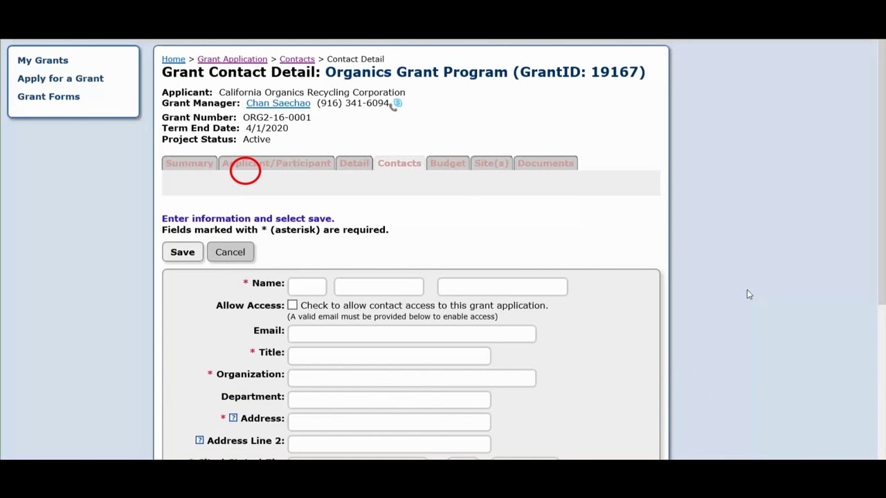 GMS Update Contacts Tutorial