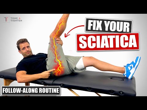 FAST Sciatic Nerve Pain Relief! Follow-Along Exercise Routine Video