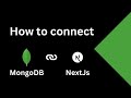 How To Use Mongodb Database In Nextjs