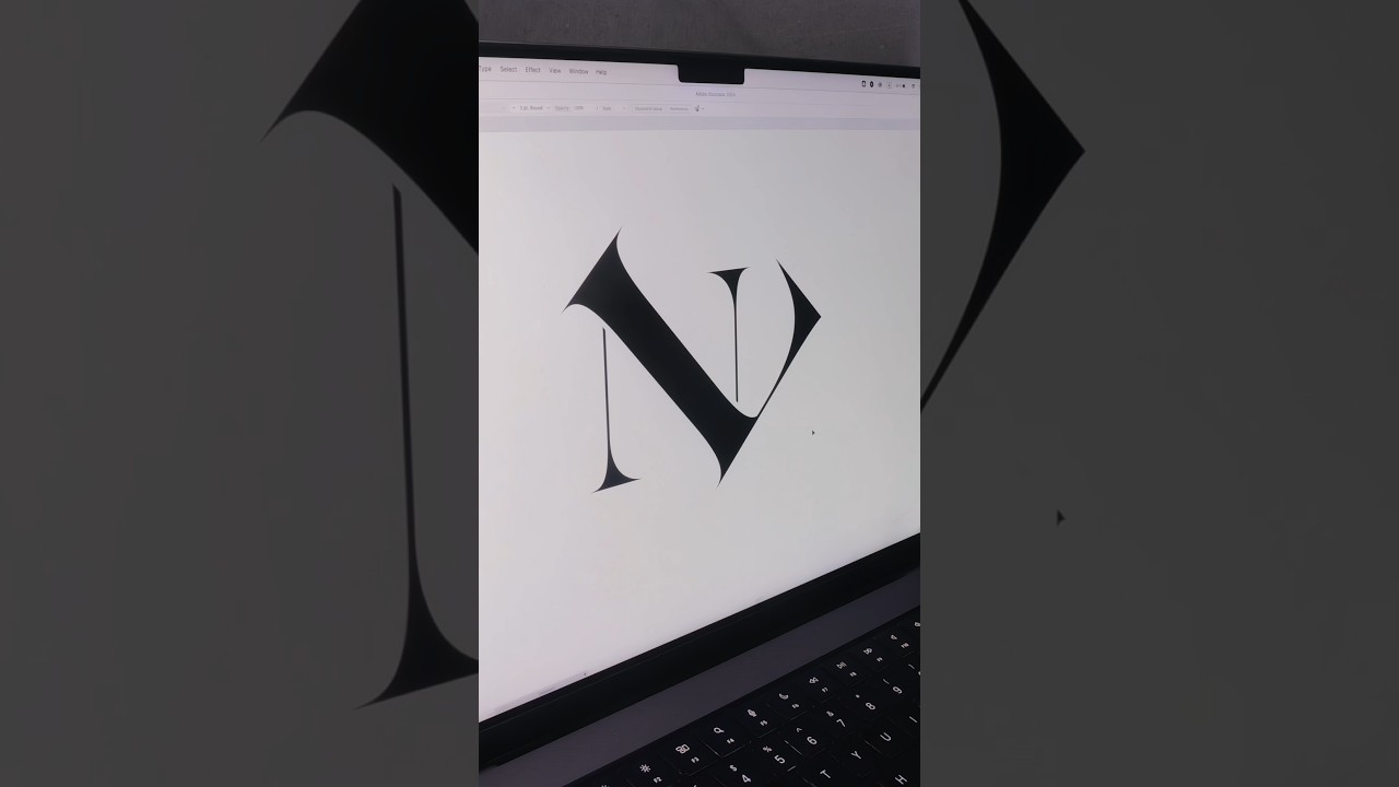 NL monogram logo design ✨️ whish letters should we try next !#logos #usabrand #monogramdesign