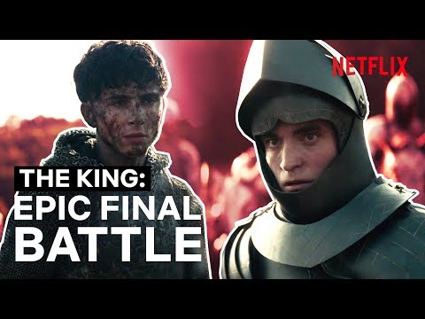 Thumbnail of the video: Timothée vs Robert | The Epic Battle from The King I Netflix