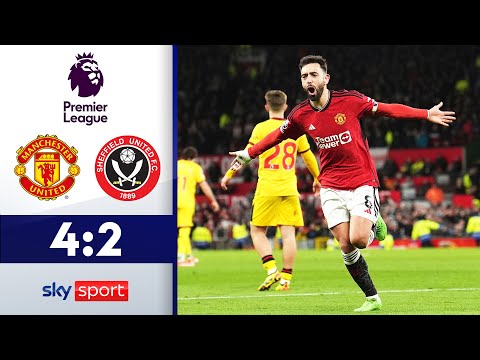 Dank Bruno Fernandes: Red Devils drehen Partie! | Manchester United - Sheffield United | Highlights