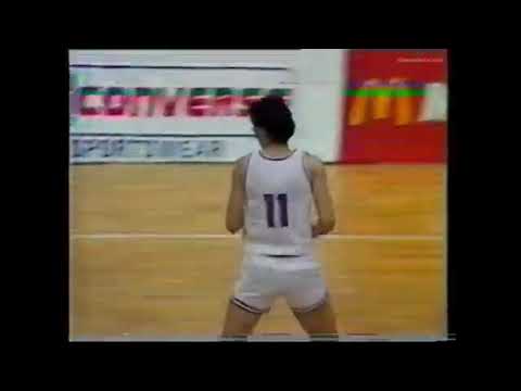 Danko Cvjeticanin 1986 Europe Cup Final Cibona Zagreb - Zalgiris Kaunas