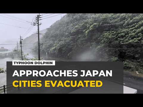 Typhoon Dolphin Nears Japan's southwest islands