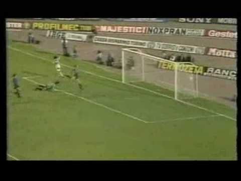 FOOTBALL - JUVENTUS-PESCARA 24/08/1982 - 2-1 - GOAL PLATINI (7' 1-0)