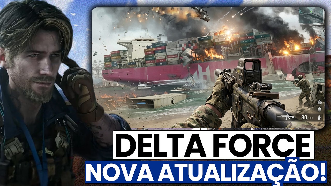 FINALMENTE! NOVA ATUALIZAÇÃO do DELTA FORCE MOBILE com MODO ZOMBIES, NOVO OPERERADOR e mais