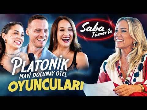 Saba Tümer'le Gupse Özay, Kerem Bürsin ve Öykü Karayel | (Platonik: Mavi Dolunay Otel Oyuncuları)