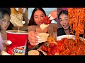 TIKTOK Mukbang Compilation Cane S Wingstop Buldak Chick Fil A Taco Bell More