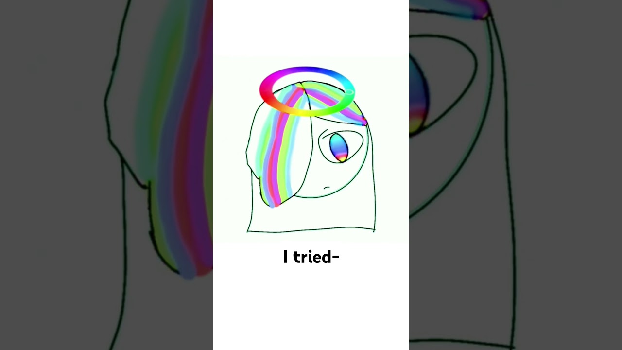 I tried-  #fukonatrend#colorwheel#rainbow