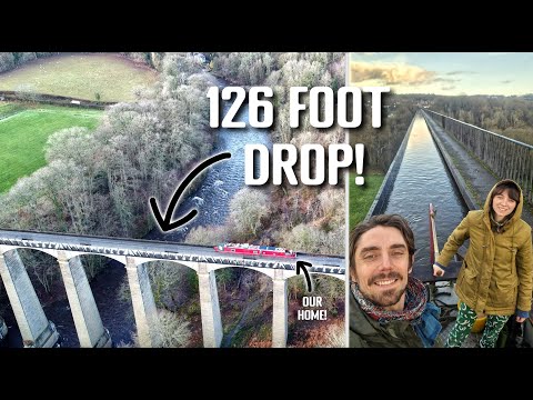 Crossing The HIGHEST Canal Aqueduct In The WORLD! | Travelling WALES | Pontcysyllte Aqueduct | EP27
