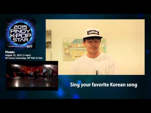 2015 PINOY K-POP STAR Invite - Val John Librea