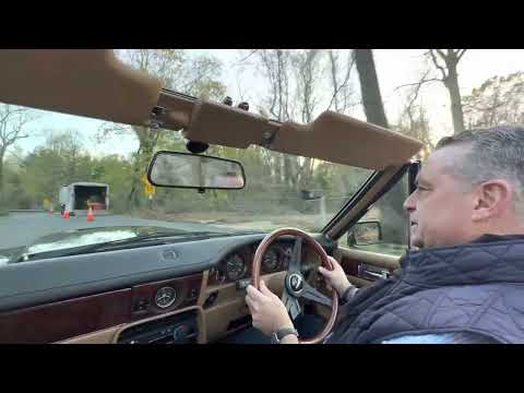 1989 Aston Martin V8 Vantage Volante X-Pack 7.0 Liter Big Bore Specification Road Test Passenger POV
