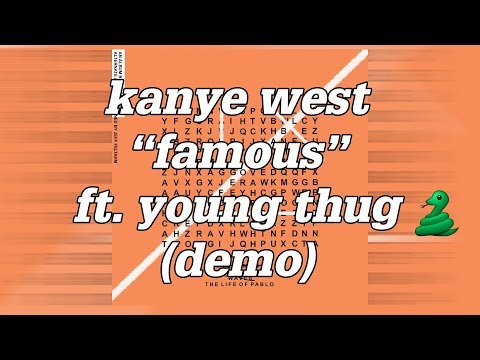 "Nina Chop" - Young Thug song from The Life of Pablo [Unreleased]