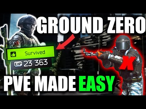 PVE GROUND ZERO NIGHTMARE SOLVED! Escape From Tarkov PVE