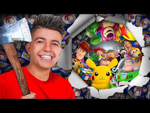 100 Layers of Toys Through the Decades - Epic Destruction!