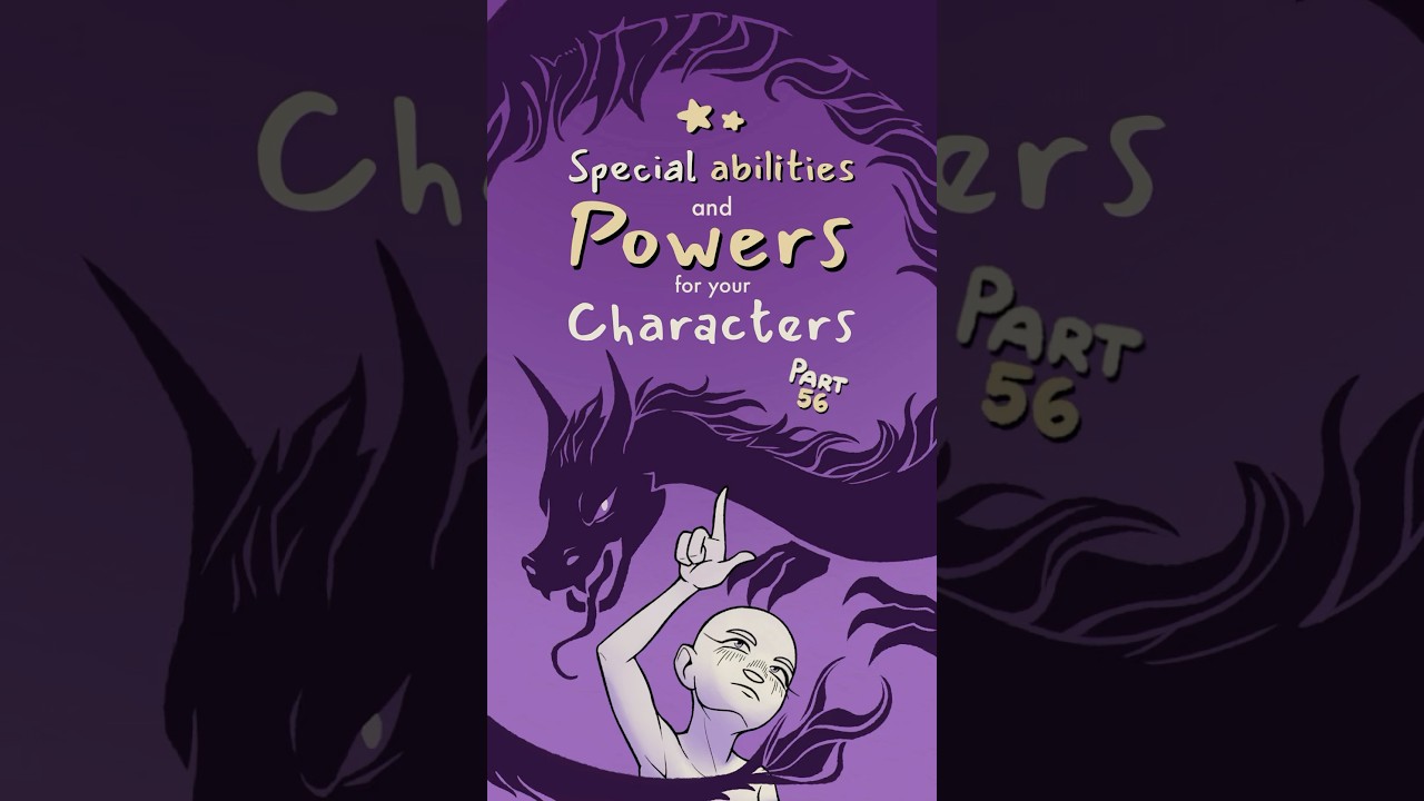 special ability and power ideas for your characters, part 56 🎆 ​⁠​#oc #originalcharacter #art