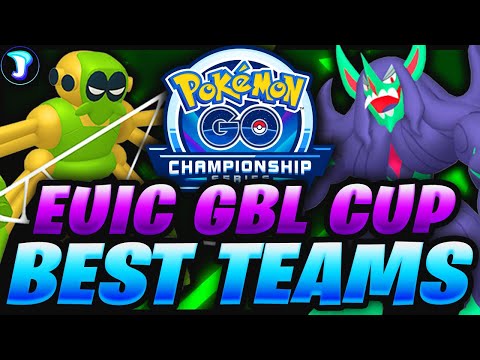 NEW META!? The BEST TEAMS for the EUIC CHAMPIONSHIP CUP in Pokemon GO!