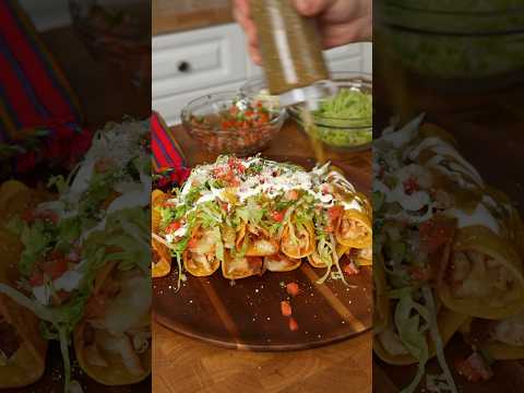 Crispy Chicken Taquitos in 20 Minutes | Easy & Delicious! #easyrecipe #taquitos #homecook