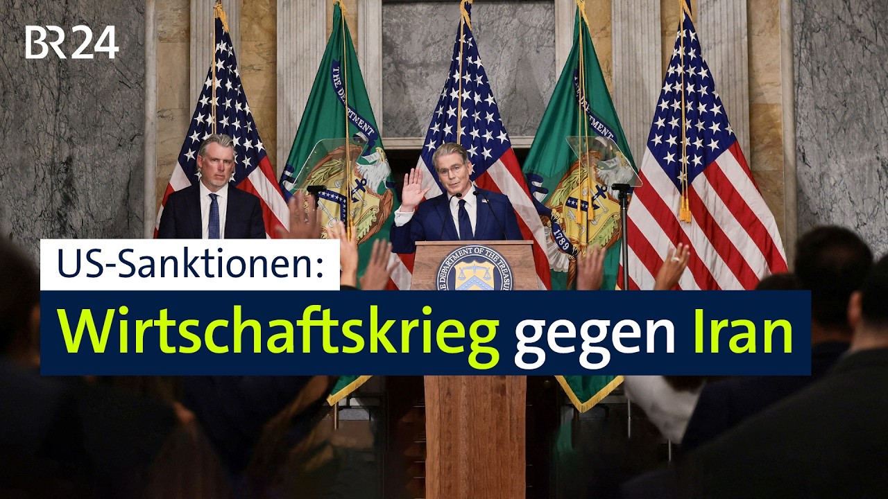 US-Sanktionen: Wirtschaftskrieg gegen Iran | BR24
