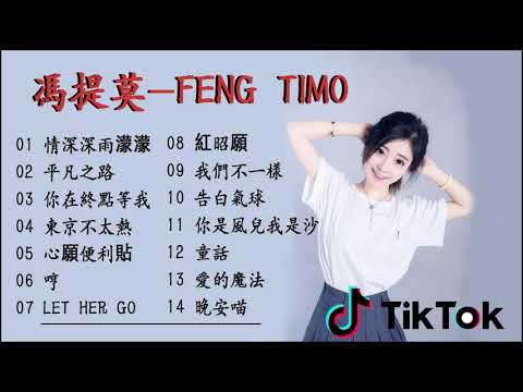 冯提莫 Feng Timo  - 冯提莫精選最佳歌曲#抒情音樂#流行音樂 Best Songs Of Feng Timo